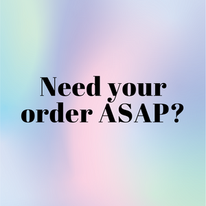 Expedited/Rush Order